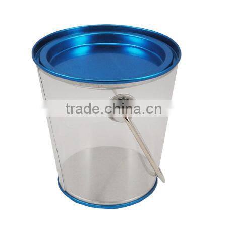 food safe handle clear see through pvc boxes