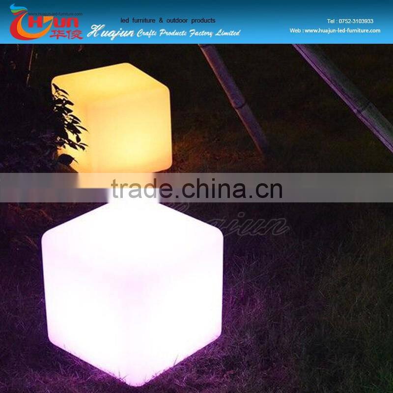 Colorful light up cube chair&led cube chair