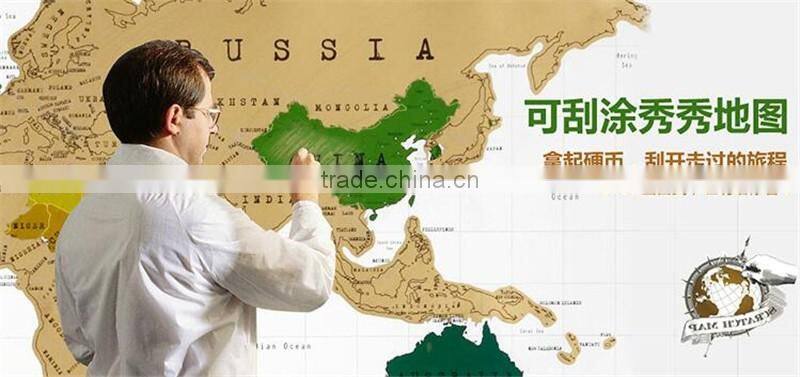 CT-483 Travel essential Explore Map world map Creative Stickers