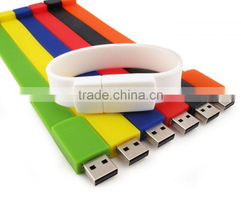 USB bracelet silicone waterproof
