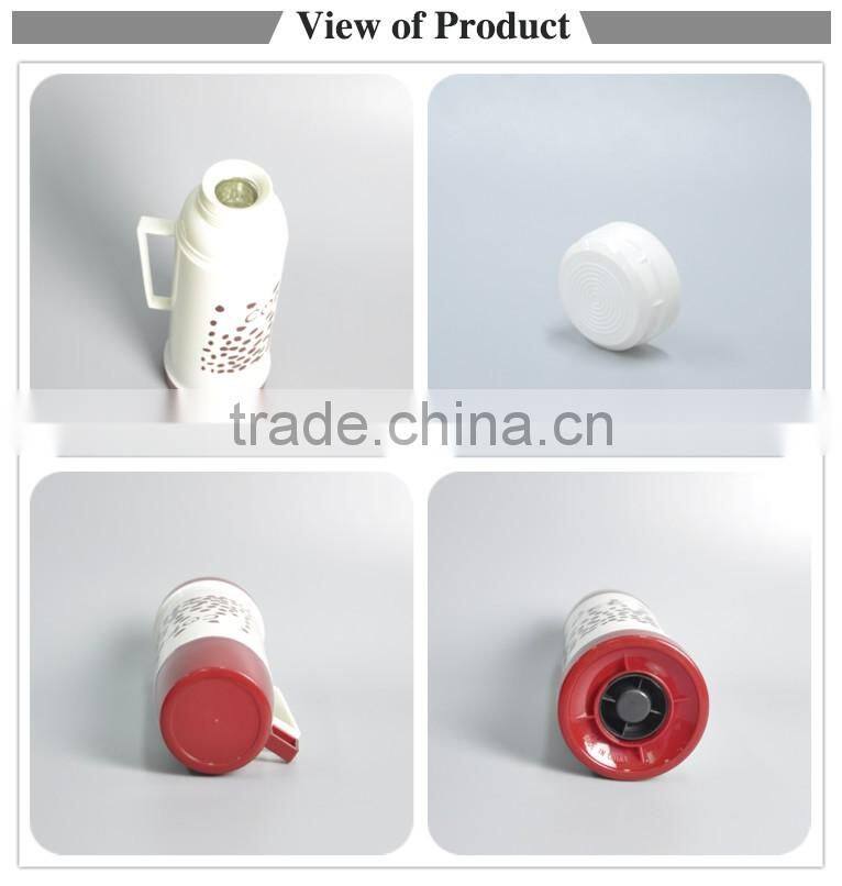 Competitive price 0.45L plastic thermos vacuum flask with handle for sale