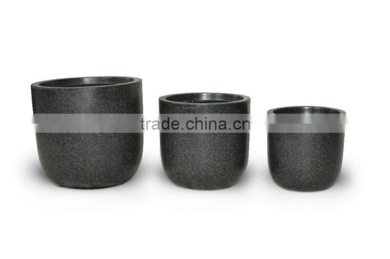 Sandstone Round Outside Garden Nursery Plant Pot