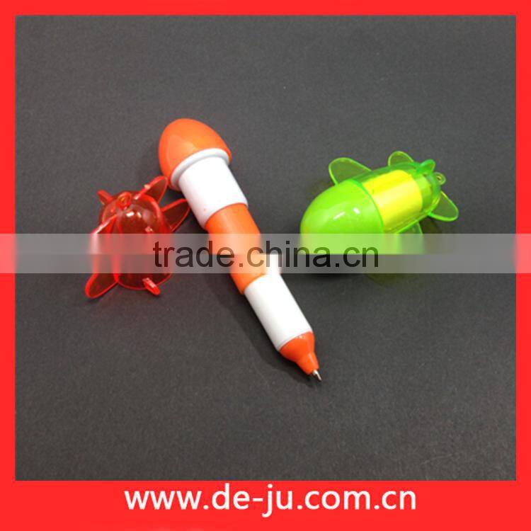Promotion Gift Plane Shape Plastic Advertising Ball Pen