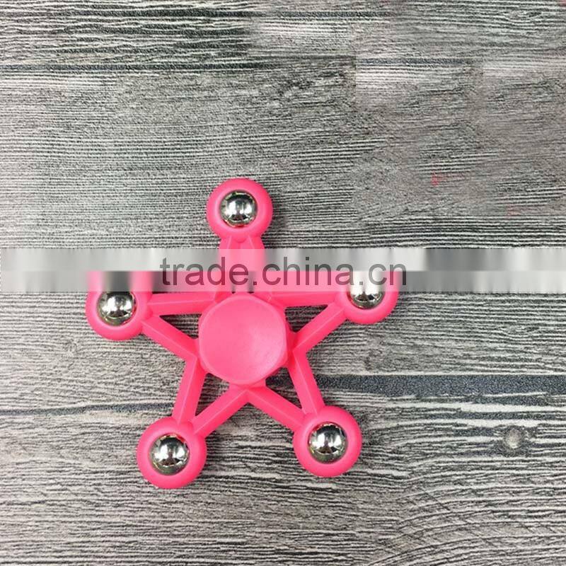 2017 EDC spinner Five Angles Fidget Spinner Hand Spinner with Ceramic bearings For ADD ADHD Anxiety Autism