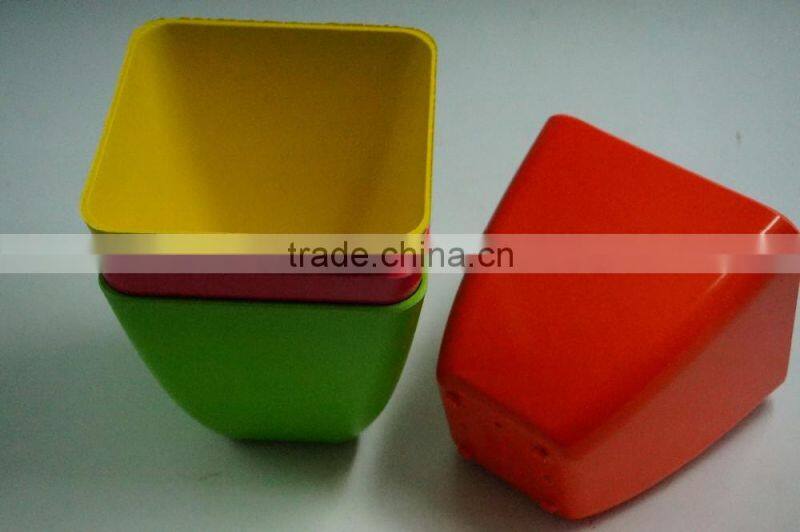 Hefei factory bamboo fiber flower pot