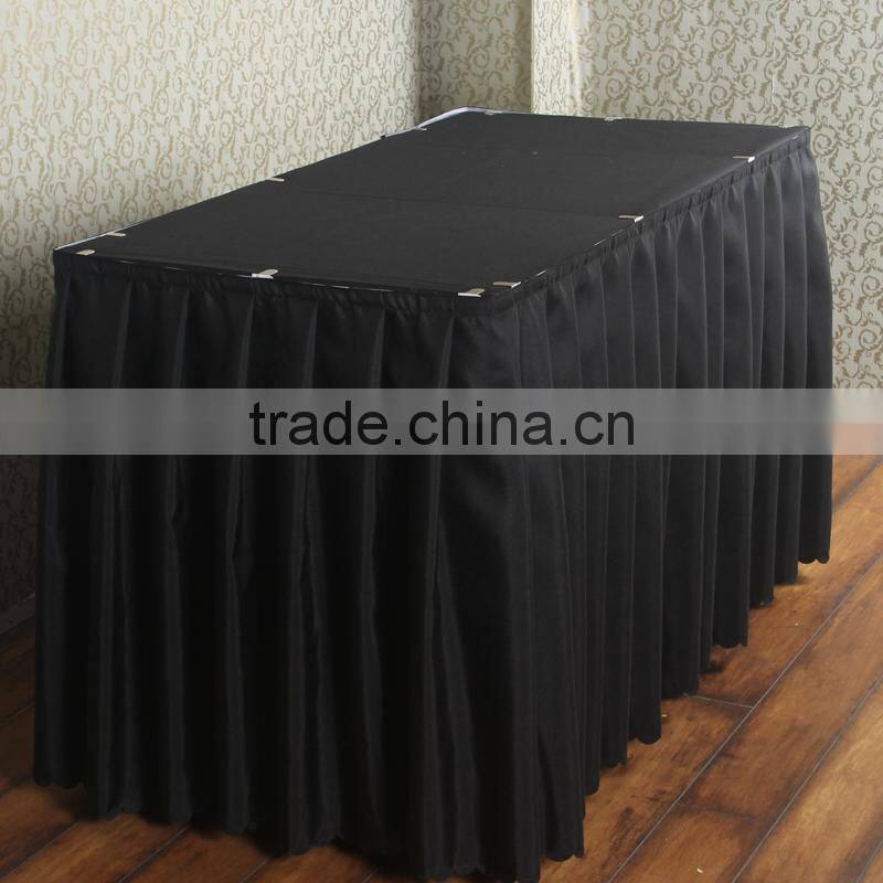 hotsale black conference table skirting