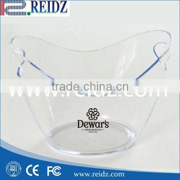 2014 New design factory price Oval plastic ice bucket