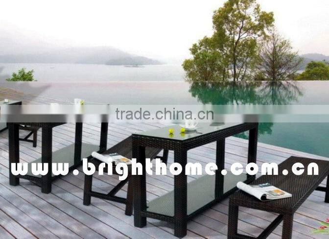 Outdoor Long Narrow Table