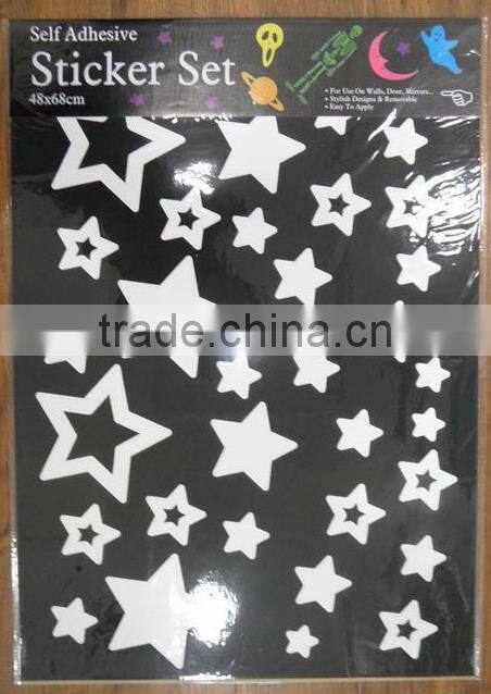 Decorative Glow In Dark Sticker Stars Sticker