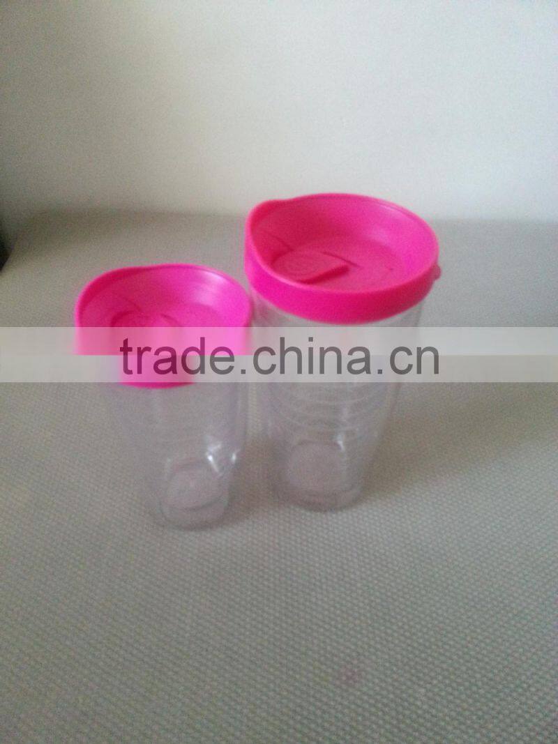 promotional plastic tumbler cup, 22 oz 16 oz plastic cup, double wall plastic cup