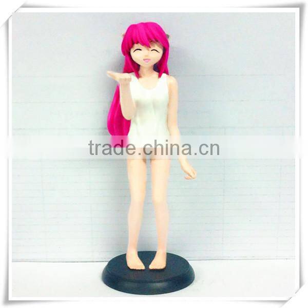 Guohao hot sale Custom resin naked japan girl , anime mini sex doll