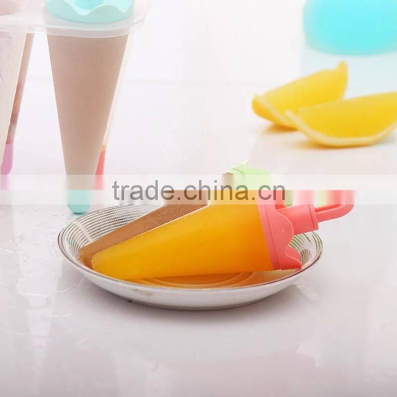 Umbrella Shape Pop Lolly PP Plastic Popsicle Ice Cooler Mold