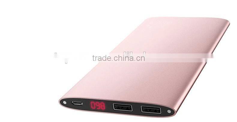 2017 New product exteral battery charger Ultra Slim power bank For iPhone