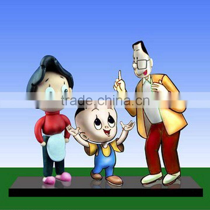 Fiberglass TV or movie cartoon character