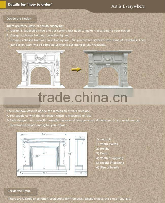 Freestanding fireplace mantle,Freestanding fireplaces VFM-NF014A