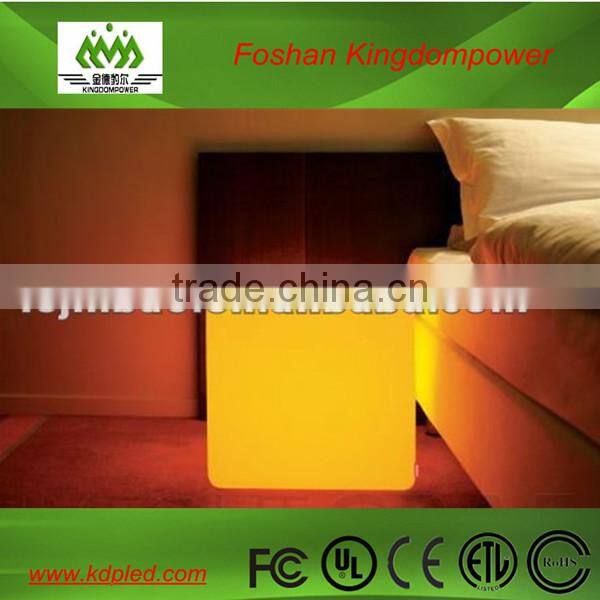 recharge waterproof 16 colors decorative cube furniture
