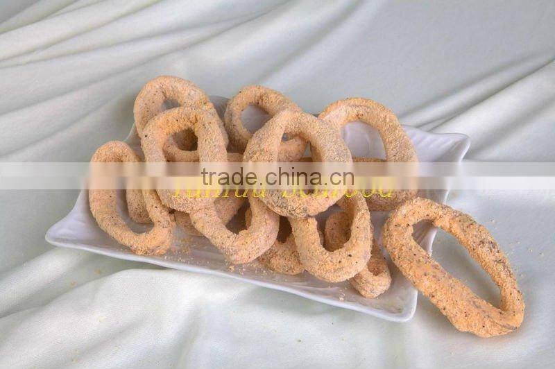 Frozen IQF Squid Ring in Bag packing