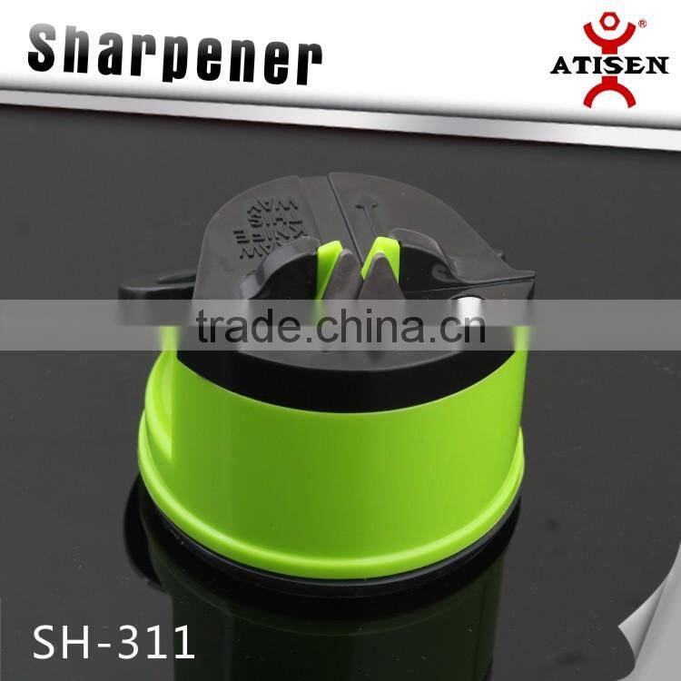 Hot Chef Pad Kitchen Sharpening Tools Secure Suction Sharpener For Knives
