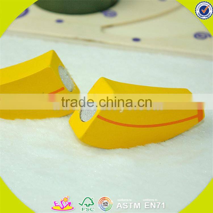 Wholesale children funny wooden fruits toy best gift for kids wooden cutting fruits toy W10B091A