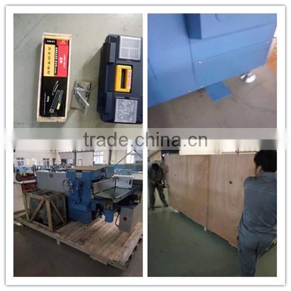 automatic trimming flapping machine for book cover