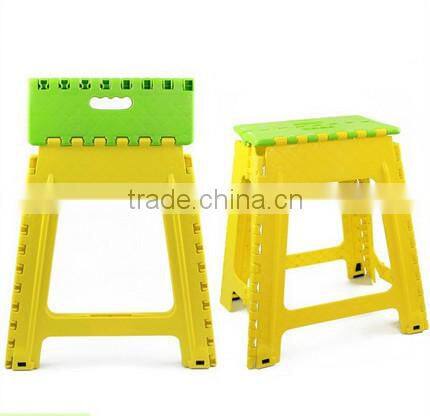 EUROPE colorful cheap kitchen plastic folding chair / washing car/ fishing stool