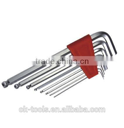 Ok-Tools Metric 8pcs Ball Point Long Hex Key set