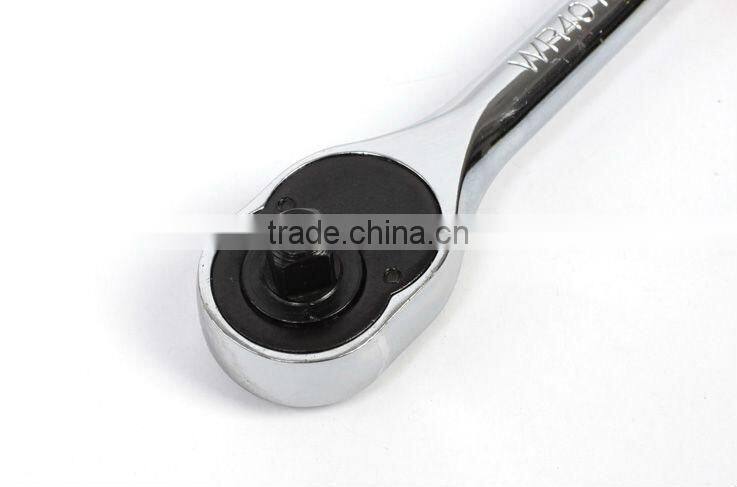 WR4011F 1/4 ratchet handle 45T, professional ratchet wrench, ratchet, ratchet handle wrench,ratchet wrench,40cr material, heated