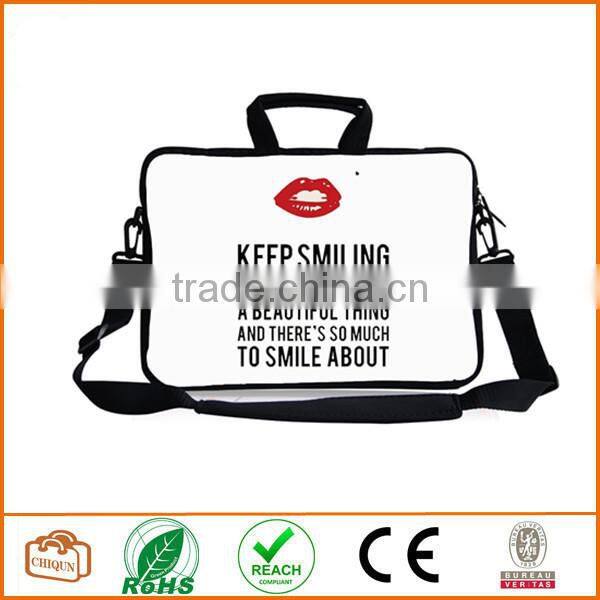 13-Inch Marilyn Monroe Quotations Keep Smiling Waterproof Neoprene Laptop Sleeve Case Bag