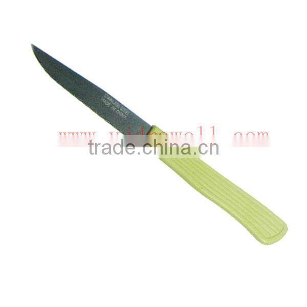 KN2101 12 pcs plastic handle cheap steak knife