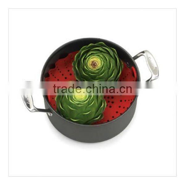 SS5011 Food Safe Grade silicone steamer