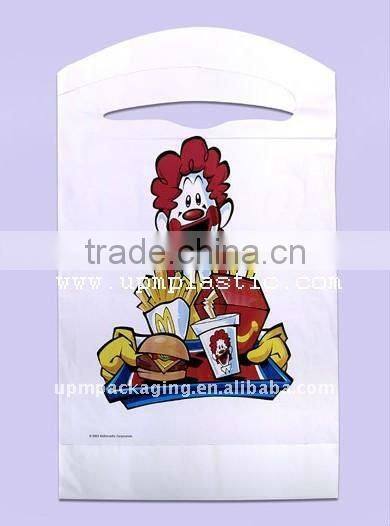 Degradable plastic cartoon bibs for baby