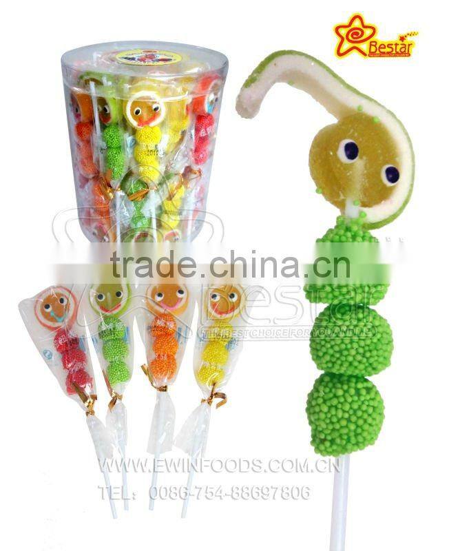 Smiling Face Shape String Soft Candy