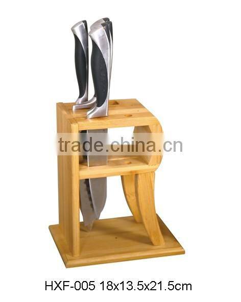 bamboo knife holder
