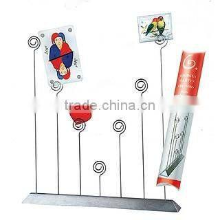 Gift items for advertising, metal photo clip, promotional gift