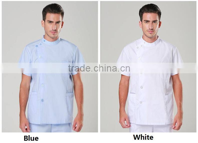 Nurse short sleeve wear dental and oral doctor apparel summer medical uniform scrubs suits