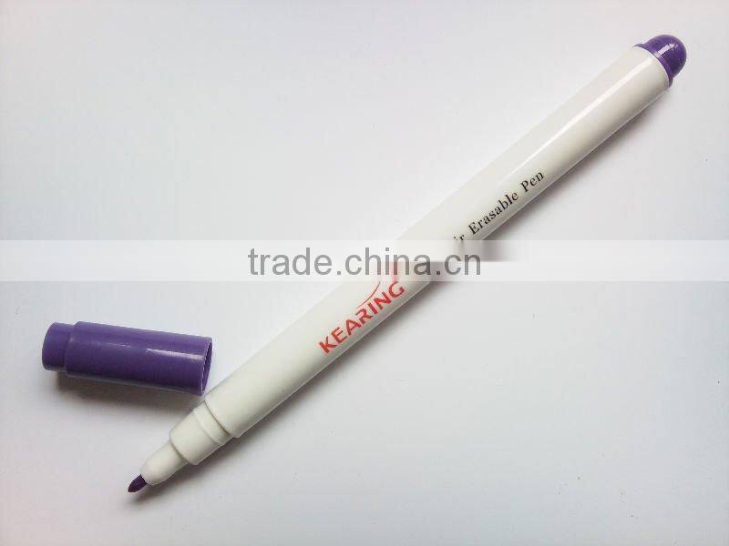 Kearing brand violet ink 1.0mm fiber tip auto disappearing marker for temporary marking #AV10
