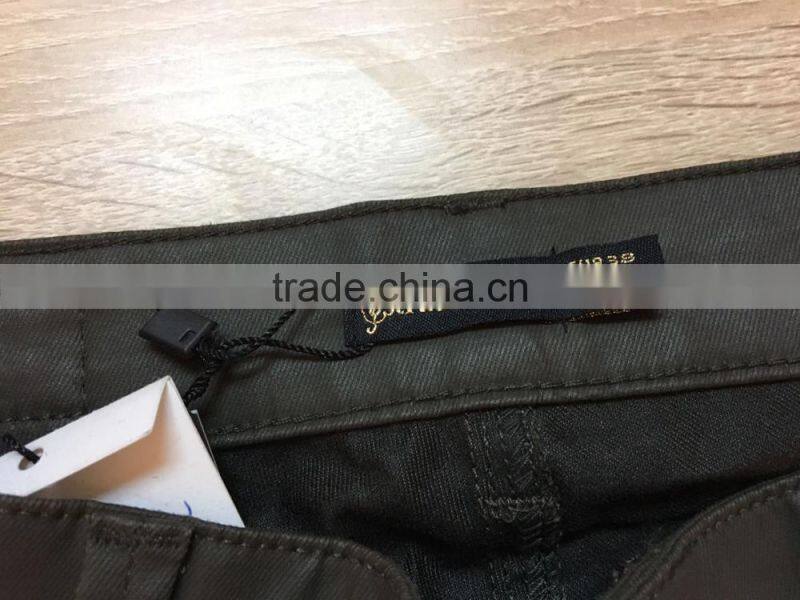 GZY latest new style stock jeans export goods