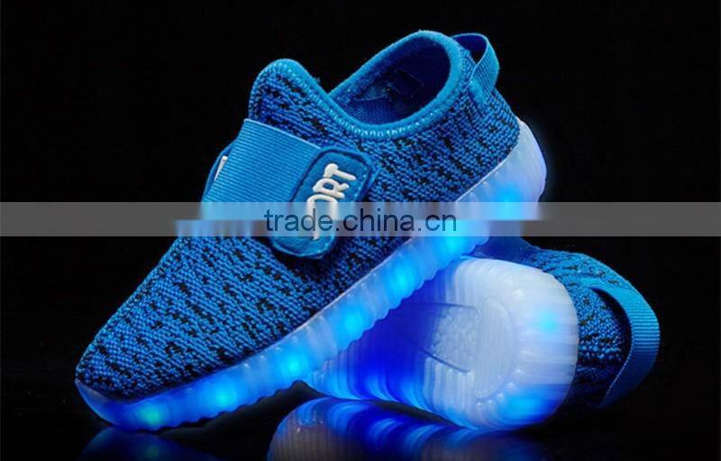 wholesale best selling flashing light up led shoes for kids