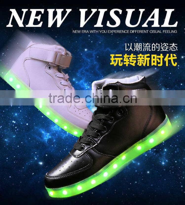 HFR-YS64 2016 new design bar side part glowing shoes for sale