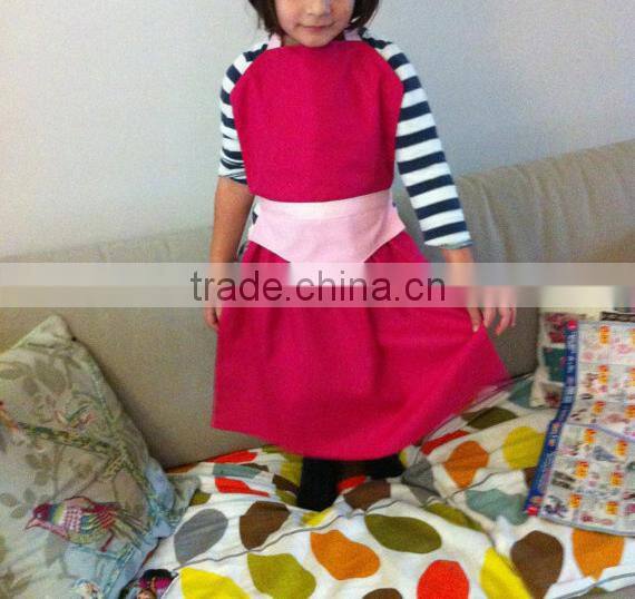 Cotton fabric simple design safety baby apron