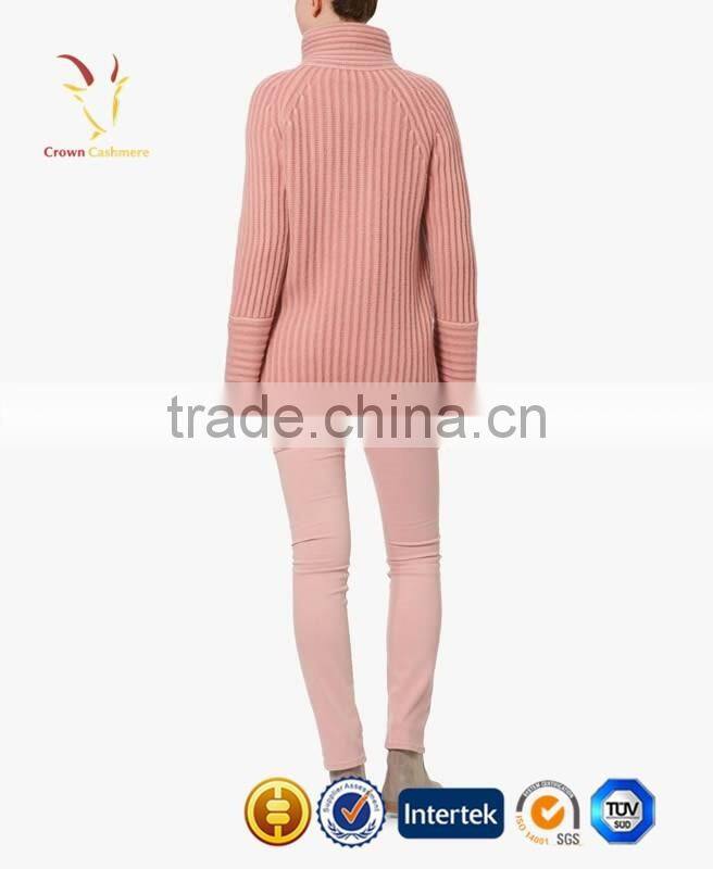 Most Popular Rib Long Wool Womens Warm Winter Coats