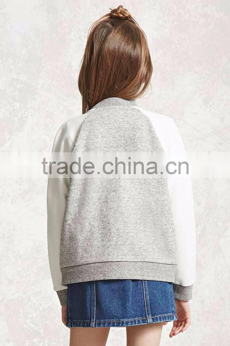 2017 new design high quality old school uniforms varsity jacket