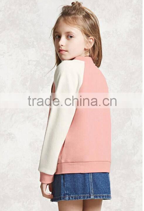 2017 new design high quality old school uniforms varsity jacket