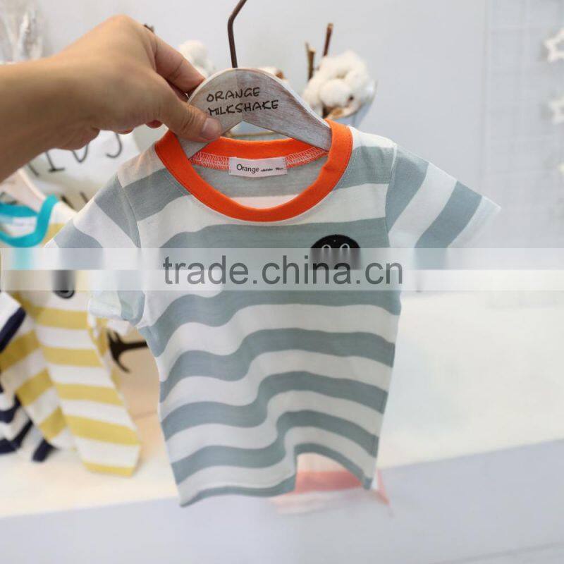 Hot sells 100%Cotton Kids T Shirts children's wear wholesale children's boutique clothing