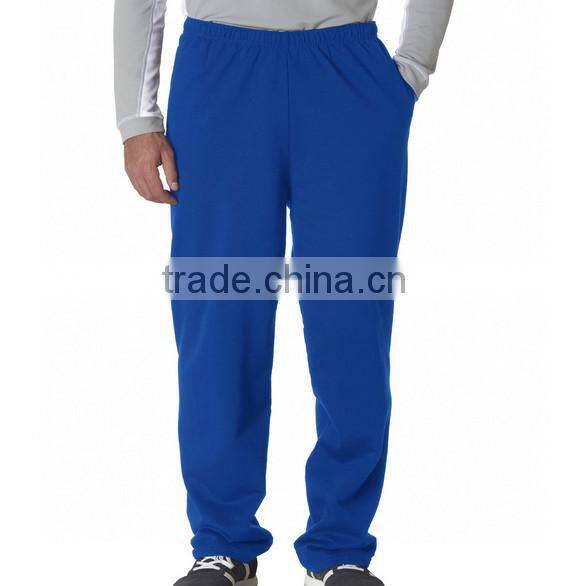 OEM bulking buy open bottom polyester/cotton yarn custom cigarette pants men