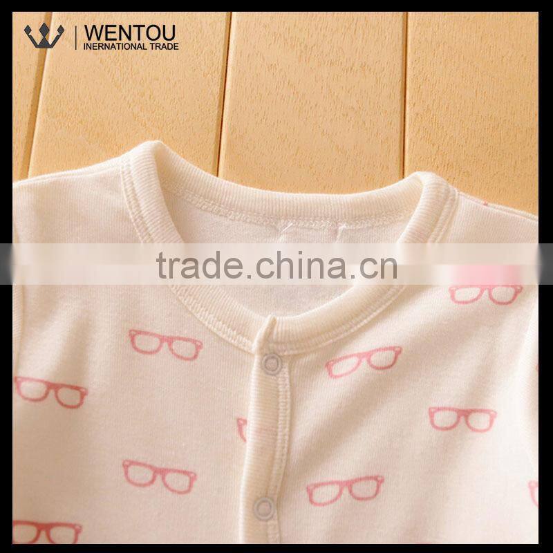 Wholesale Personalized Cotton Newborn Baby Romper Suit