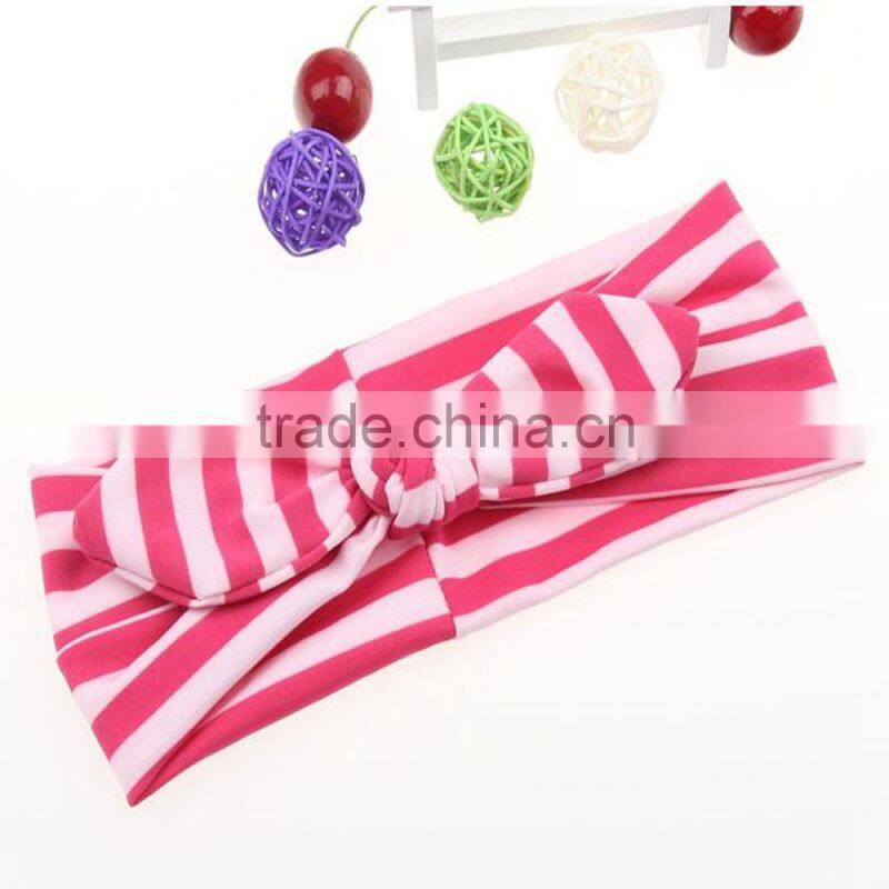 Wholesale Top Baby Knotted Hair Headband Cotton Headbands