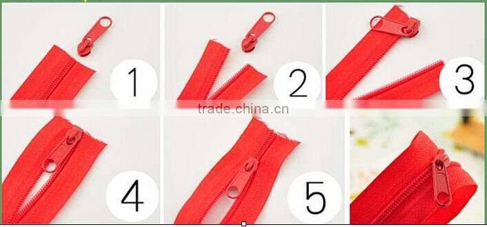 Long chain nylon zipper meter,Meter zipper roll,Nylon zipper rolls