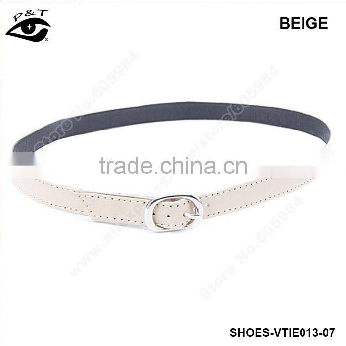 Removable Shoes Straps Detachable Shoe Strap Adjustable Leather Straps with Adjustable Buckle Shoes Accessories 12 Colors