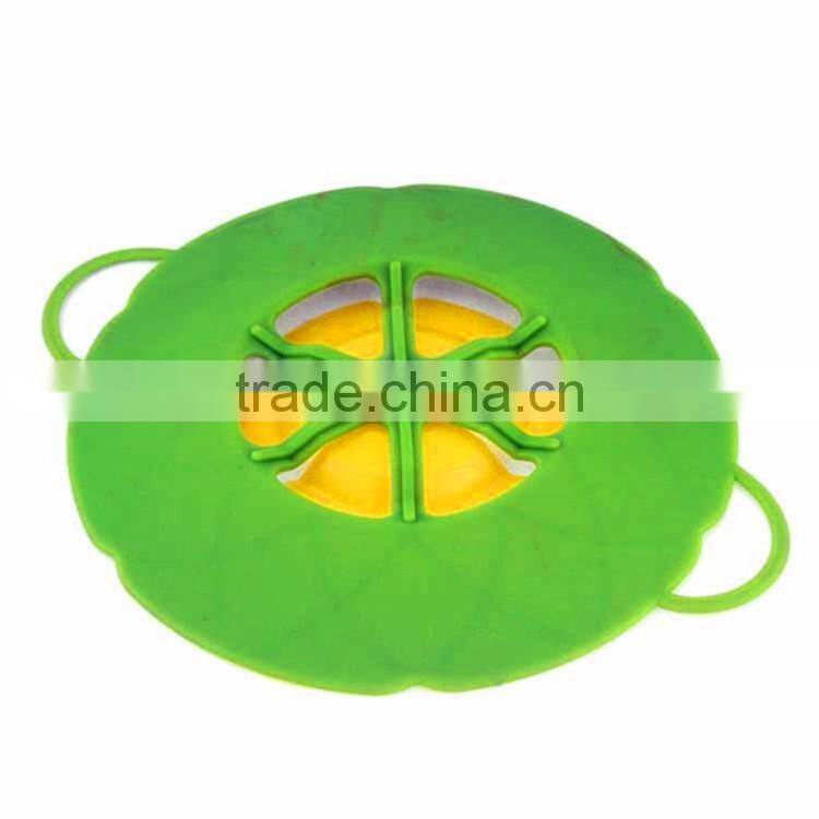 Cooking tools Flower Silicone lid Spill Stopper Silicone Cover Lid For Pan 10.2" spill stop Boil Over Safeguard